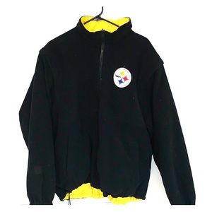 MENS XL IRREVERSIBLE STEELERS JACKET